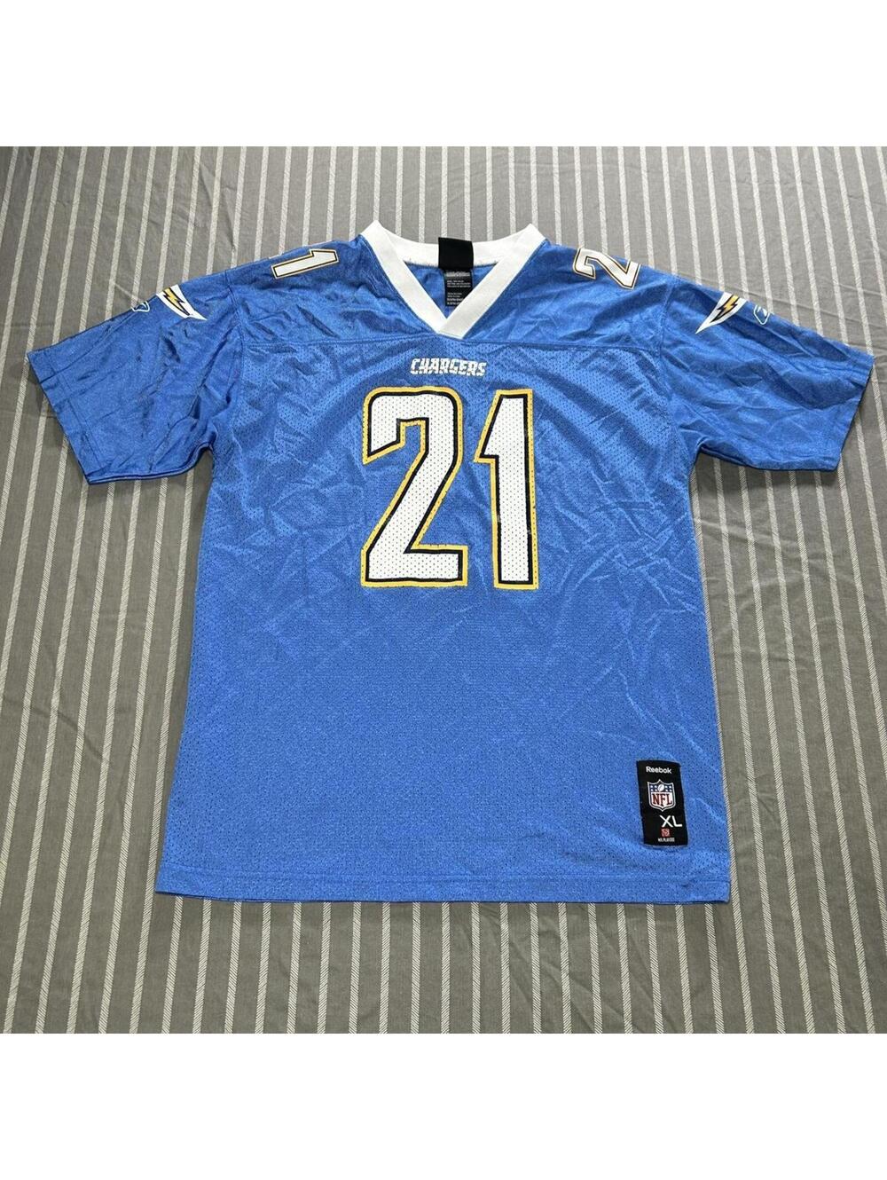 Reebok LaDainian Tomlinson San Diego Chargers NFL Football Jersey Youth XL 18-20